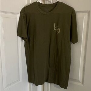 Olive Green LVFT Graphic T-Shirt